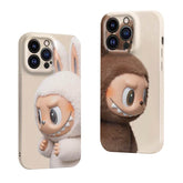 Couple Cute Cartoon Labu Phone Case Suitable for Apple Hard and Soft Cases LB026 - yTagCase