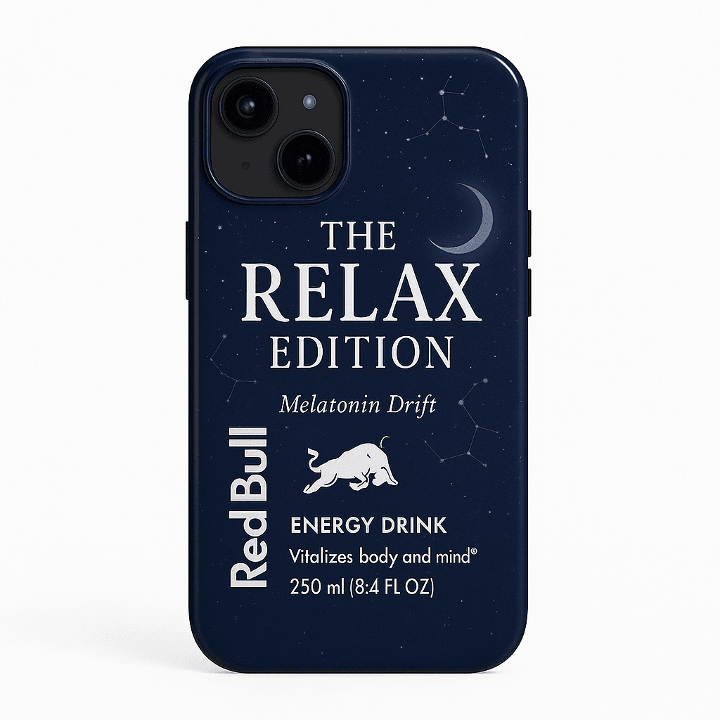 RELAX EDITION - Trendy Red Bull Phone Case RB058 - yTagCase