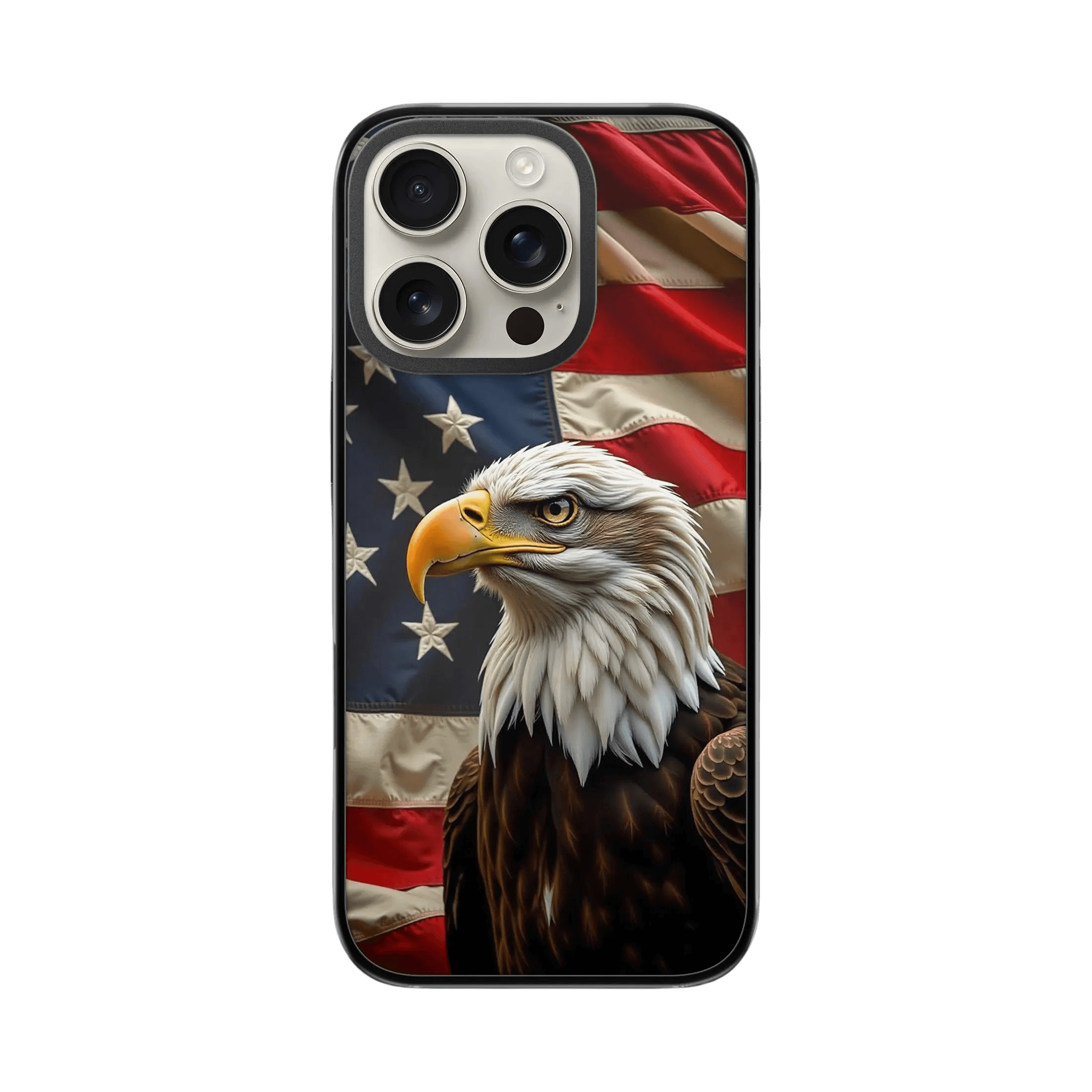 Soaring Emblem Star-Spangled Eagle Phone Case Patriotic UC001 - yTagCase