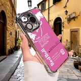 Pink Red Bull Phone Case Durable Shockproof Protective Cover for iPhone Samsung Google RB21 - yTagCase