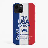 USA Flag V - Trendy Red Bull Phone Case RB051 - yTagCase