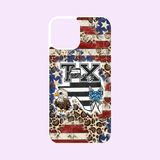 Dirty TX Vibes Star Flag Phone Case Patriotic UC008 - yTagCase