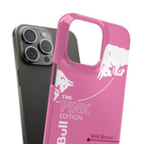 Pink Red Bull Phone Case - MagSafe Compatible Dual Protection Glossy/Matte for iPhone & Samsung RB026 - yTagCase