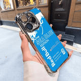 Ocean Blue Red Bull Phone Case - Military Grade Shockproof Protective Cover for iPhone 12/13/14 Samsung Google RB12 - yTagCase