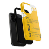 Yellow - Red Bull Phone Case Dual Protection Matte/Glossy Compatible MagSafe for iPhone Samsung RB030 - yTagCase