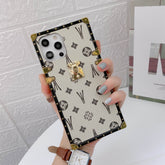 White LV Trunk Series Phone Case for iPhone & Samsung | LX008 - yTagCase