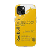Yellow - Red Bull Phone Case Dual Protection Matte/Glossy Compatible MagSafe for iPhone Samsung RB030 - yTagCase