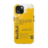Yellow - Red Bull Phone Case Dual Protection Matte/Glossy Compatible MagSafe for iPhone Samsung RB030 - yTagCase
