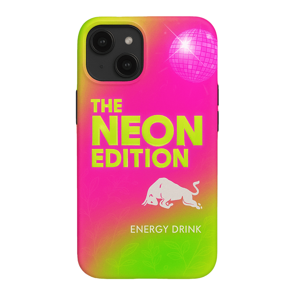 NEON Edition - Trendy Red Bull Phone Case RB048 - yTagCase