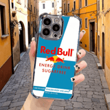 Glacier Charge Diagona Red Bull Phone Case - Military Grade Shockproof Cheetah Print Design for iPhone 14 Plus/Samsung S24 Ultra/Google Pixel RB19 - yTagCase