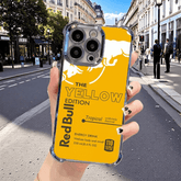 Energy Yellow Red Bull Phone Case Durable Shockproof Protective Cover for iPhone Samsung Google RB10 - yTagCase