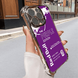 Purple Red Bull Phone Case Durable Shockproof Protective Cover for iPhone Samsung Google RB16 - yTagCase