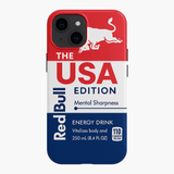 USA Flag H - Trendy Red Bull Phone Case RB050 - yTagCase