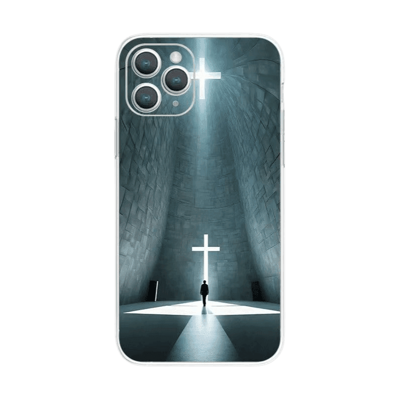 Cross Phone Case Church Light Art Soft Case for Apple PA004 - yTagCase