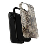 New York Cheetah Print Military Grade Shockproof Phone Case - Durable Animal Texture Protective Cover for iPhone 14 Plus/Samsung S24 Ultra LP38 - yTagCase