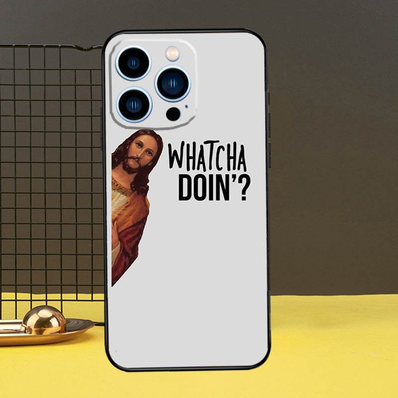 Prayer Art Jesus Phone Case Trendy Soft PA010 - yTagCase