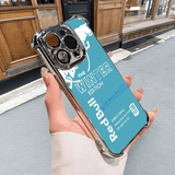 Glacier Blue Green Red Bull Phone Case - Durable Military Grade Protection with 4 Corner Airbags for iPhone Samsung Google RB07 - yTagCase