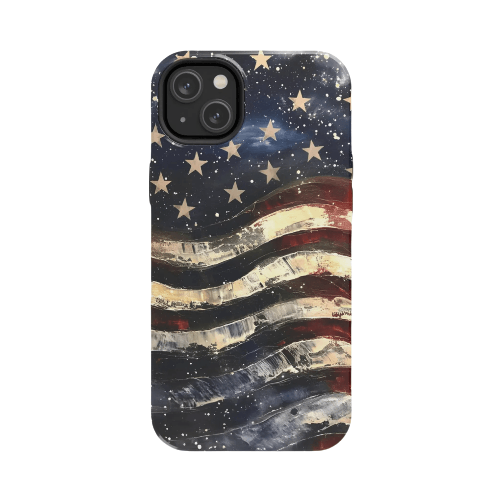 Courage Stripes USA Flag Patriotic Phone Case UC005 - yTagCase
