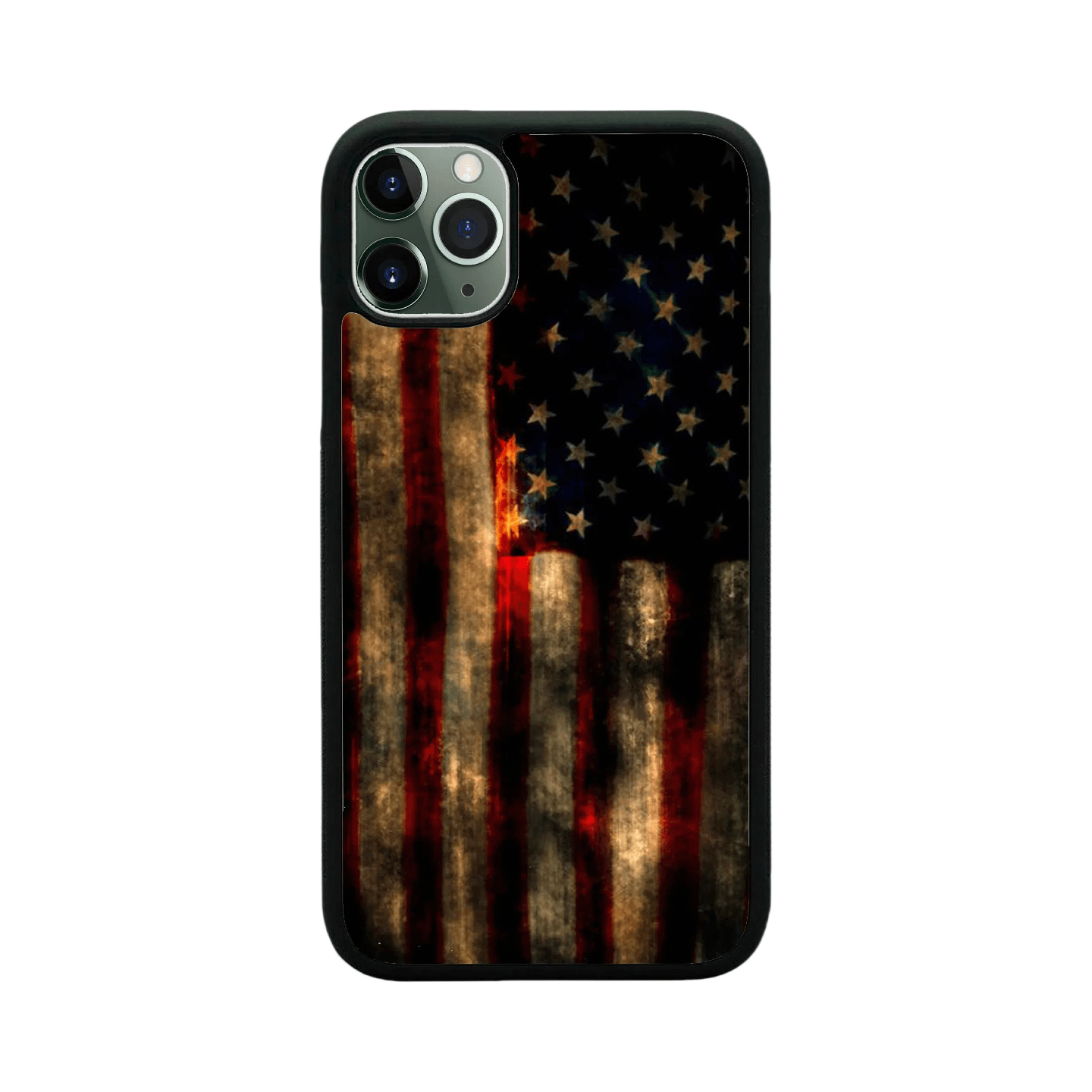 Black Frame Standard Patriotic USA Phone Case UC007 - yTagCase