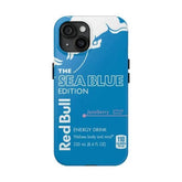 Sea Blue - Red Bull Phone Case with MagSafe, Dual Protection Glossy/Matte for iPhone & Samsung RB028 - yTagCase