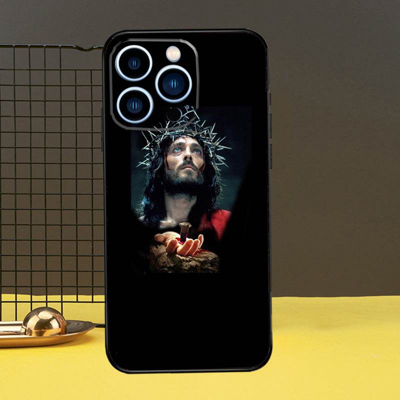 Prayer Art Jesus Phone Case Trendy Soft for Apple PA009 - yTagCase