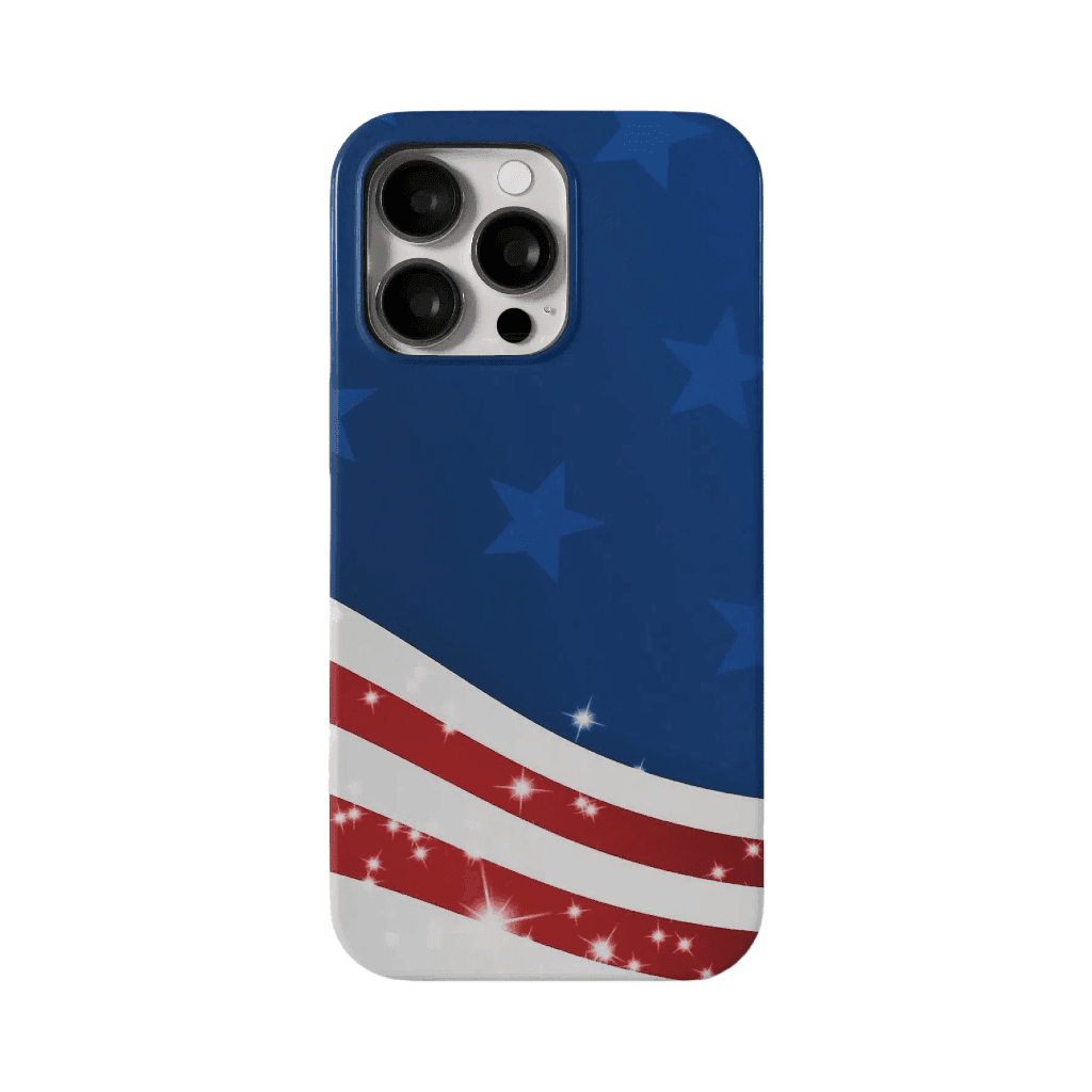 Bold Vivid USA Flag Phone Case Patriotic UC004 - yTagCase