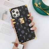 Black LV Trunk Series Phone Case for iPhone & Samsung | LX010 - yTagCase