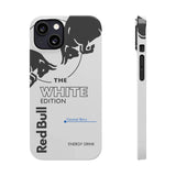 White - Red Bull Phone Case MagSafe Compatible Dual Protection Glossy/Matte Finish for iPhone Samsung RB034 - yTagCase