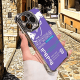 Purple Red Bull Phone Case Durable Shockproof Protective Cover for iPhone Samsung Google RB22 - yTagCase