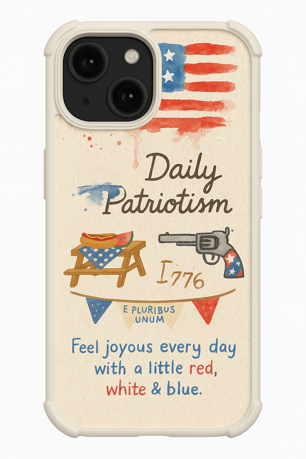 Scroll & Trigger phone case Patriotic UC018 - yTagCase