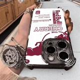 Cherry Energy White red bull phone case Durable Shockproof Protective Cover for iPhone Samsung Google RB24 - yTagCase