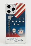 1776 Picnic Core Red Bull phone case Patriotic UC019 - yTagCase