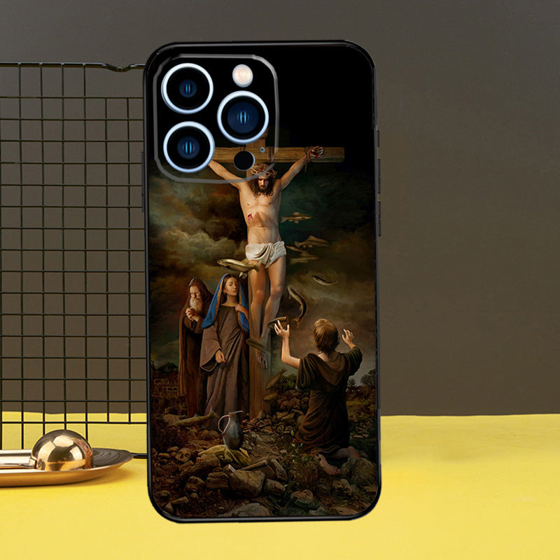 Cheetah print phone case for iPhone 14 Plus