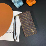 Brown LV Element Phone Case LX072 | Flip Cover Wallet Case for iPhone - yTagCase