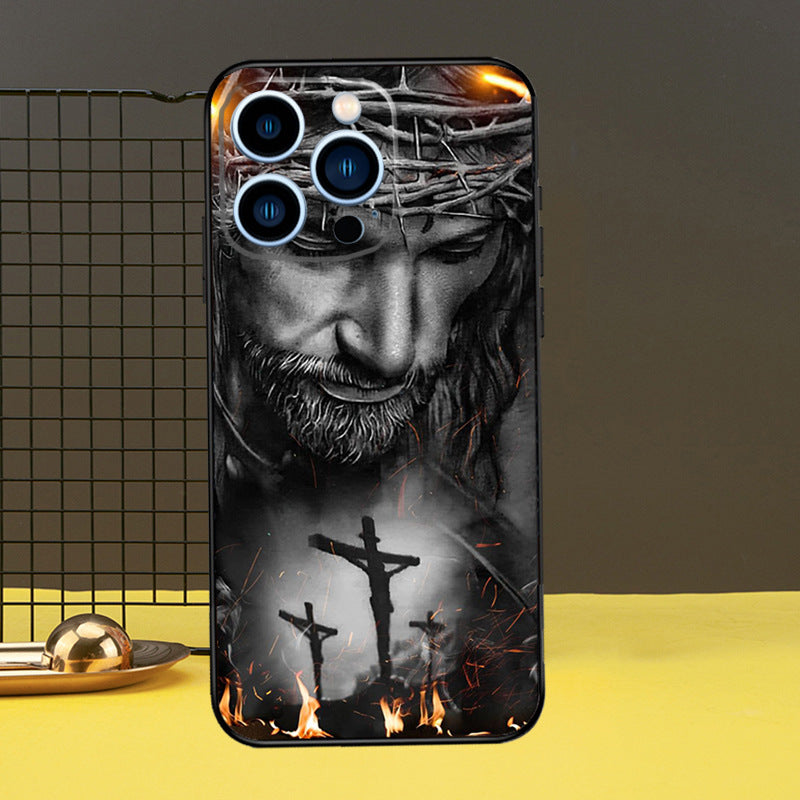 Cheetah print phone case for iPhone 14 Plus