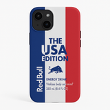 USA Flag V - Trendy Red Bull Phone Case RB051