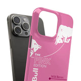 Stylish Red Bull design phone case with MagSafe charging support, shockproof for iPhone 16 Pro Max/S24 Ultra