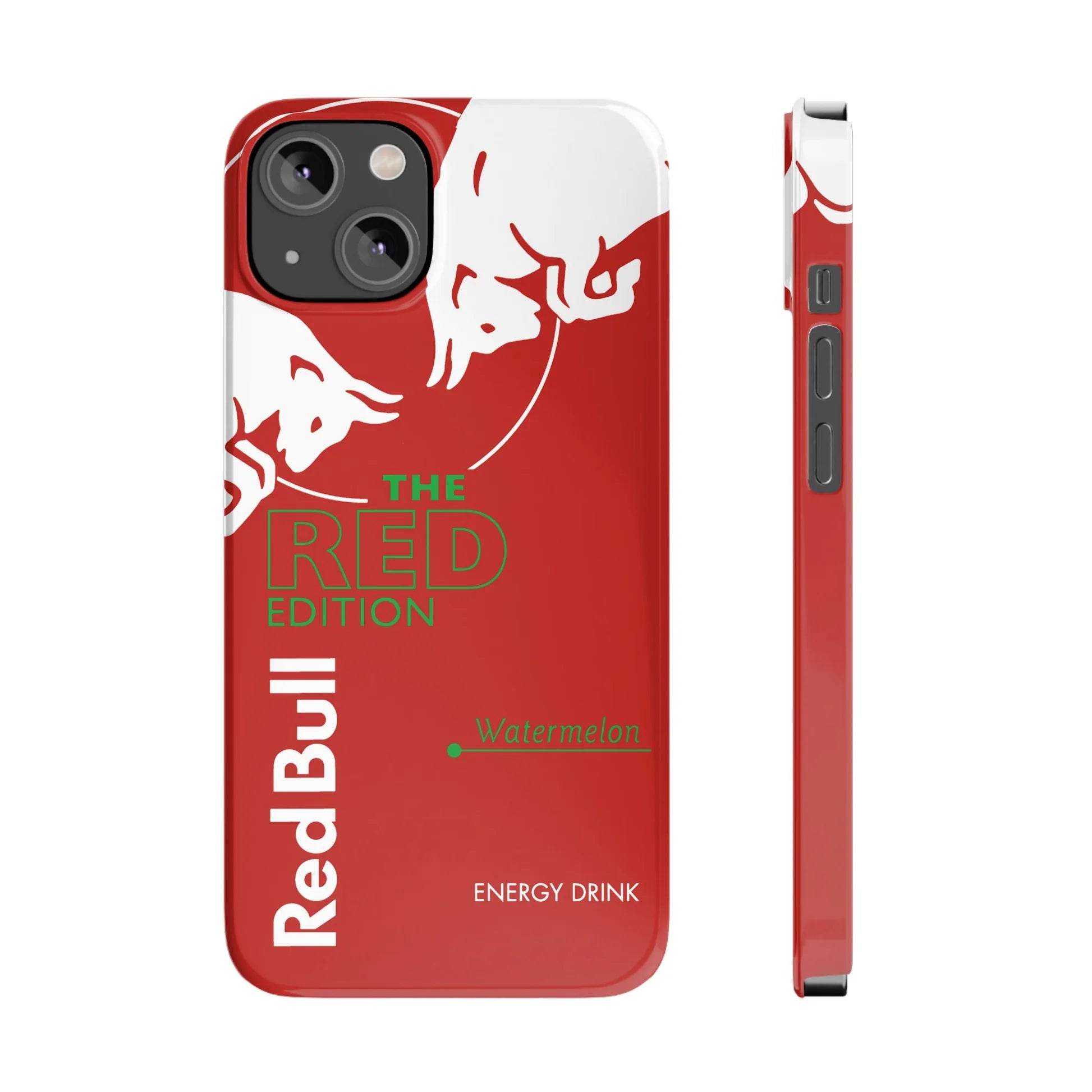 Red - Red Bull Phone Case with MagSafe, Dual Protection & Glossy/Matte Finish for iPhone & Samsung RB029 - yTagCase