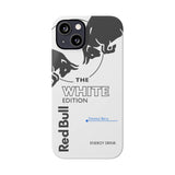 Coque de téléphone Energy Culture RB034 à motif taureau blanc et rouge