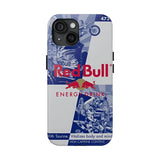 Coque de téléphone Moto Bleu et Blanc-Taureau Rouge Trendy Artistic RB036
