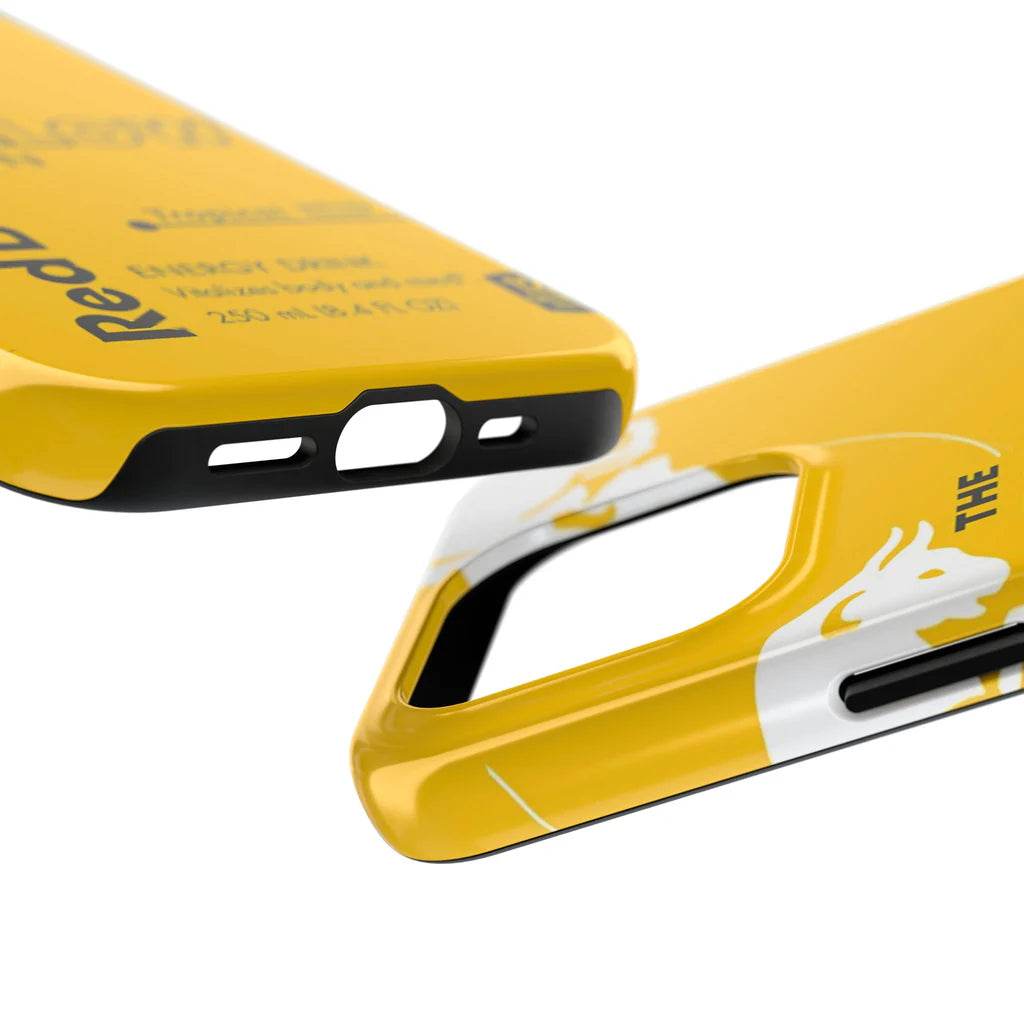 Yellow - Red Bull Phone Case Dual Protection Matte/Glossy Compatible MagSafe for iPhone Samsung RB030 - yTagCase