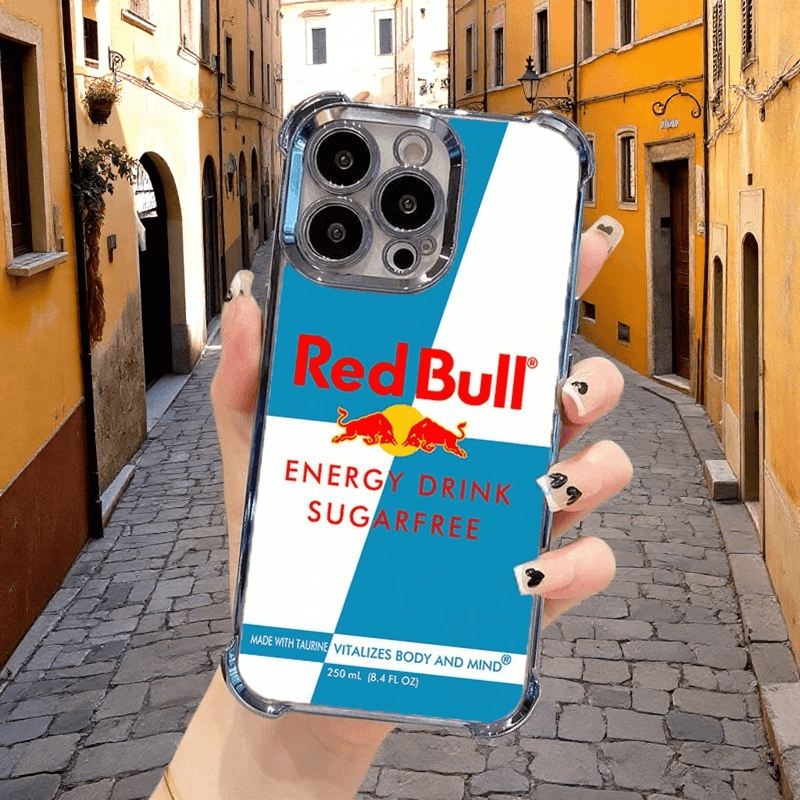 Glacier Charge Diagona Red Bull Phone Case - Military Grade Shockproof Cheetah Print Design for iPhone 14 Plus/Samsung S24 Ultra/Google Pixel RB19 - yTagCase