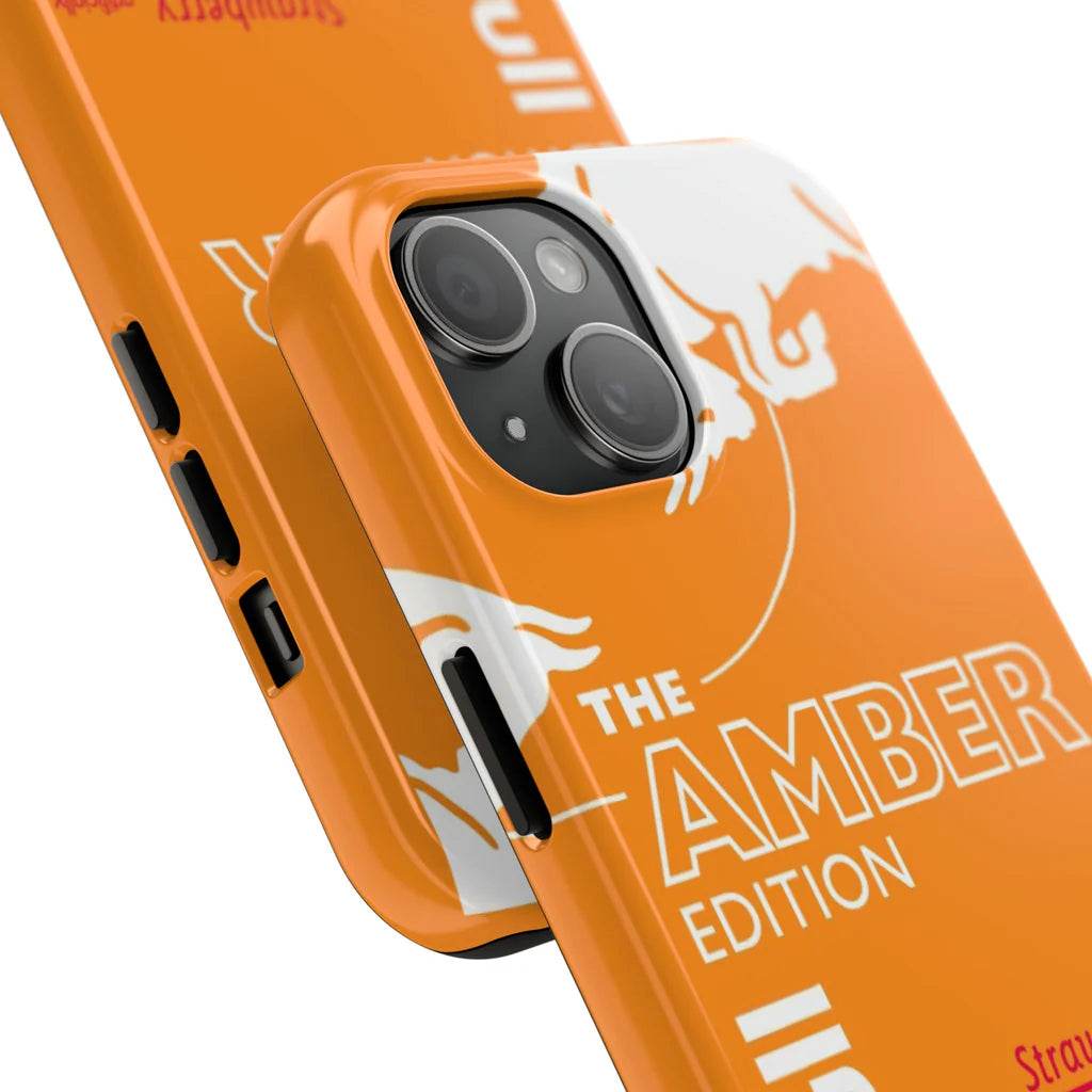 Orange Red Bull Phone Case - MagSafe Compatible Dual Protection Matte/Glossy Finish for iPhone & Samsung RB027 - yTagCase