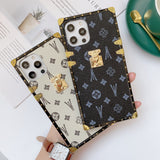 Durable LV-inspired phone case with scratch-resistant coating and perfect fit for iPhone and Samsung boho vibe