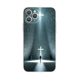 Cheetah print phone case with military-grade protection