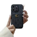 GG Element Phone Case with fade-resistant coating chic statement piece for iPhone 16 Pro Max