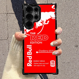 Stylish Red Bull Phone Case with precise cutouts, perfect fit for iPhone Samsung Google, bold bull pattern.