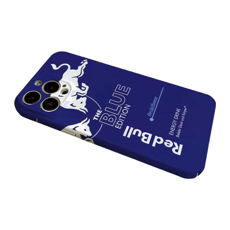Dark blue - red bull phone case with MagSafe, dual protection glossy/matte finish, compatible with iPhone & Samsung RB032 - yTagCase