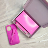 Slim wallet phone case for iPhone 14 Plus in cheetah print
