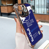 Blue Red Bull Phone Case with military-grade protection, shockproof cover for iPhone Samsung Google, slim stylish design